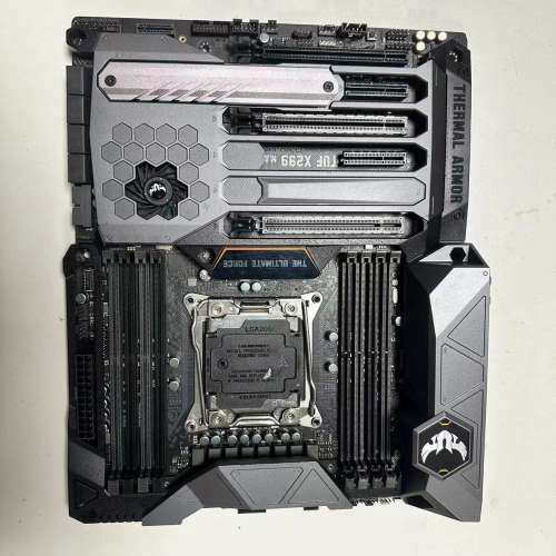 华硕TUF X299 MARK 1 电竞特工主板   成色漂