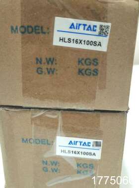 亚德客滑台气缸HLS16X100SA，图片实拍所见即所得保证