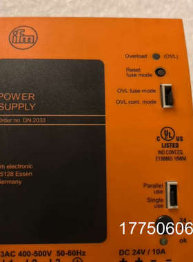 IFM易福门 DN2033 包好 成色漂亮 德国进口