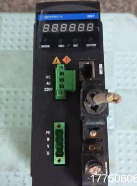 众为兴伺服驱动器QS7AA010M，一台，成色不错，