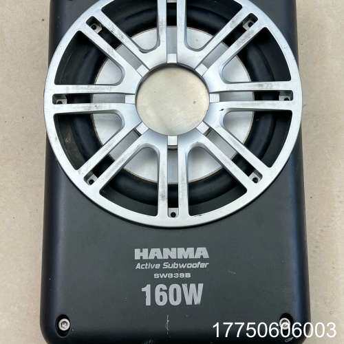 HANMA 悍马 160w 双音圈超薄低音炮SW839B图片