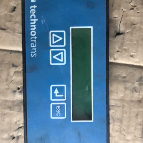 显示器件technotrans控制屏