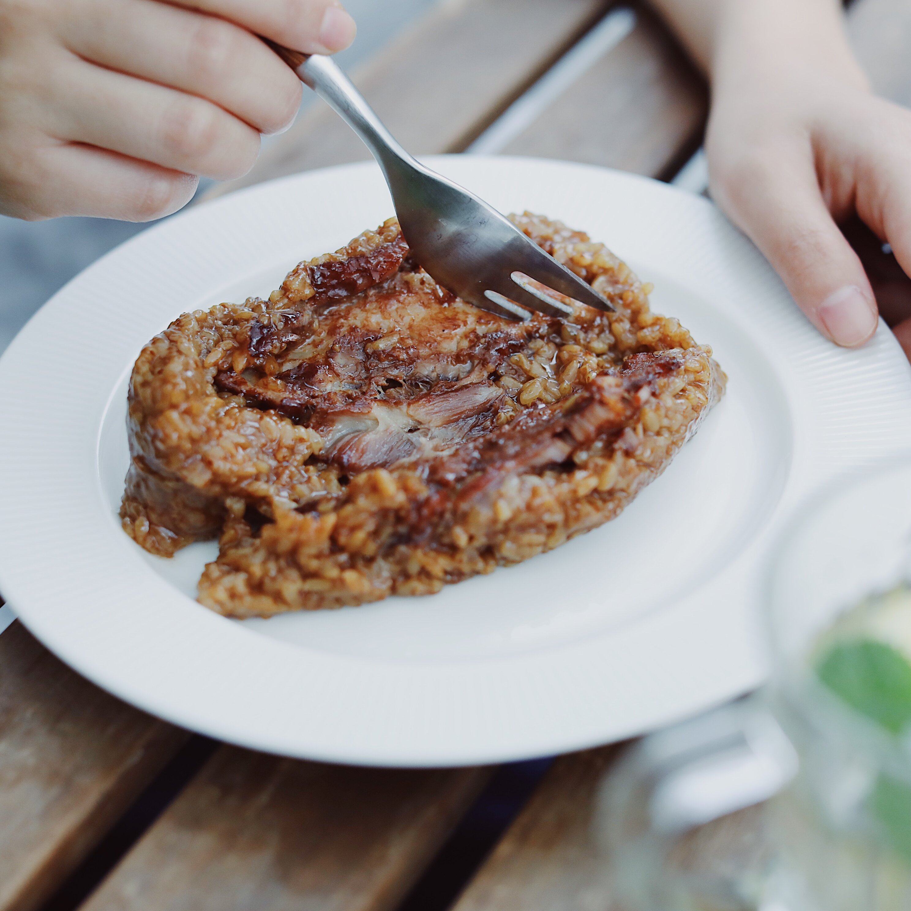 周小妮 经典大肉粽 手工新鲜瘦肉五花肉粽子嘉兴口味250克/枚