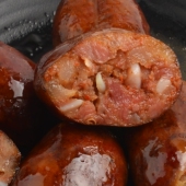 周小妮 麻辣QQ脆骨肠 四川重庆特产手工烟熏腊肠