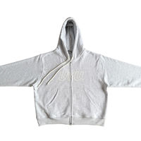 uvu hooded sweatshirt outline zipped hoodie Running sports fitness Casual men's and women's cycling fleece thumbnail 4