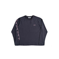 uvu long-sleeved t-shirt tokyo 26 ls T-shirt Wash, distressed, retro sports, running, fitness training thumbnail 5