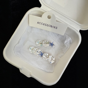 被追着问链接神仙发夹贝壳海星仙女风发饰法式 高级感夹子2026新款