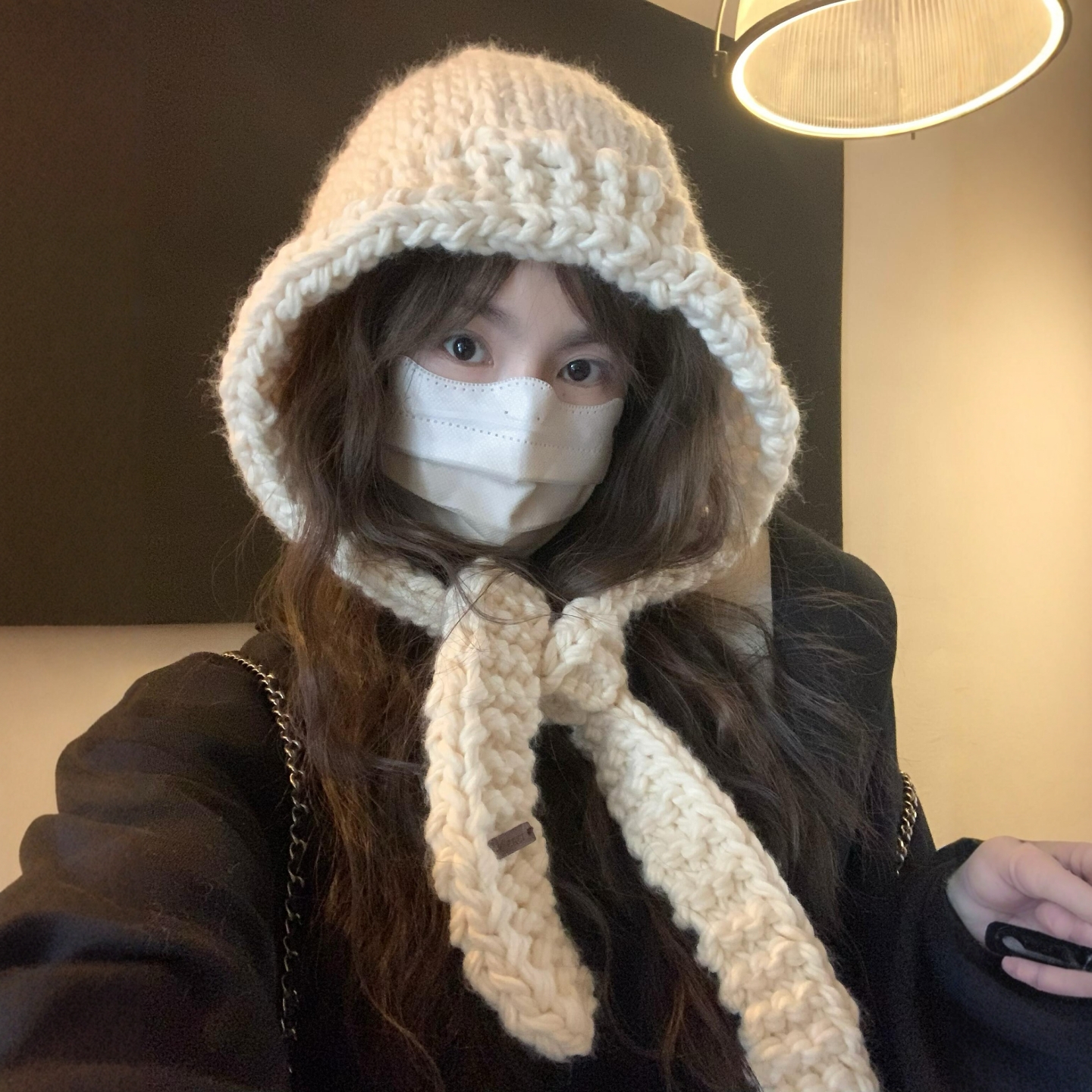 谁懂！戴了一年的帽子还是好爱！秋冬新款显脸小高级感保暖护耳帽