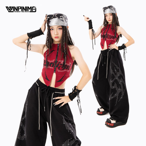 顽皮尼莫女童爵士舞演出套装