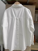 外穿长袖 薄款 衬衣宽松学生上衣 女夏2026秋新款 纯棉白色防晒衬衫