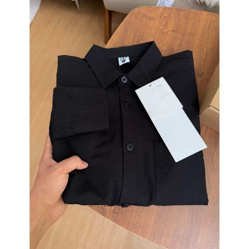 粉色纯棉长袖衬衫女款秋冬季