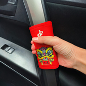 个性 汽车门把手保护套顶棚拉手套车门扶手套防滑车载内饰四季 通用