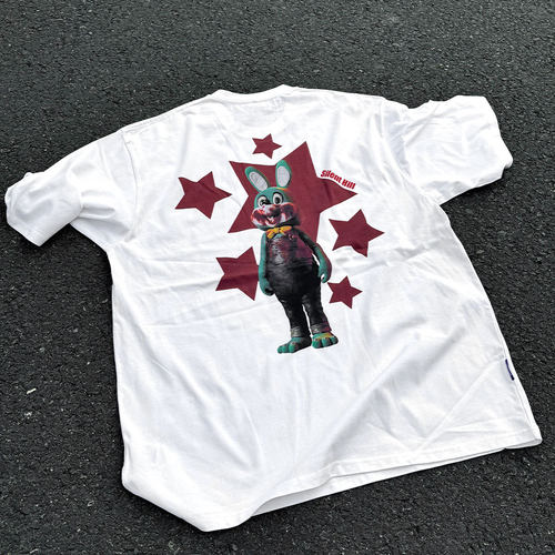 Weirdstory沉默之丘Silent Hill个性黑红blackred短袖tee暗黑dark