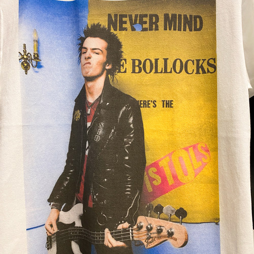 性手枪乐队 复古说唱歌手印花短袖嘻哈hippop高街T恤短袖上衣推荐