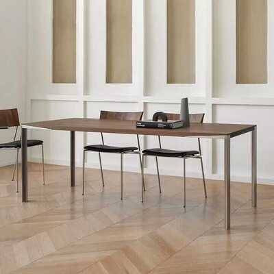 餐桌创晨长方形极简风