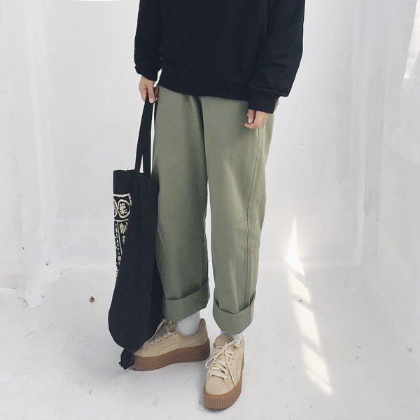 春夏美式宽松日系复古阿美咔叽军绿色直筒工装休闲军裤男长裤潮|ruв категории Мужская одежда, брюки - от Buy2taobao.com для оказания профессиональной услуги покупки агента Taobao