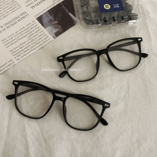 nddhbhnc·黑框yyds!! 素颜百搭眼镜框显瘦气质可配度数近视眼镜