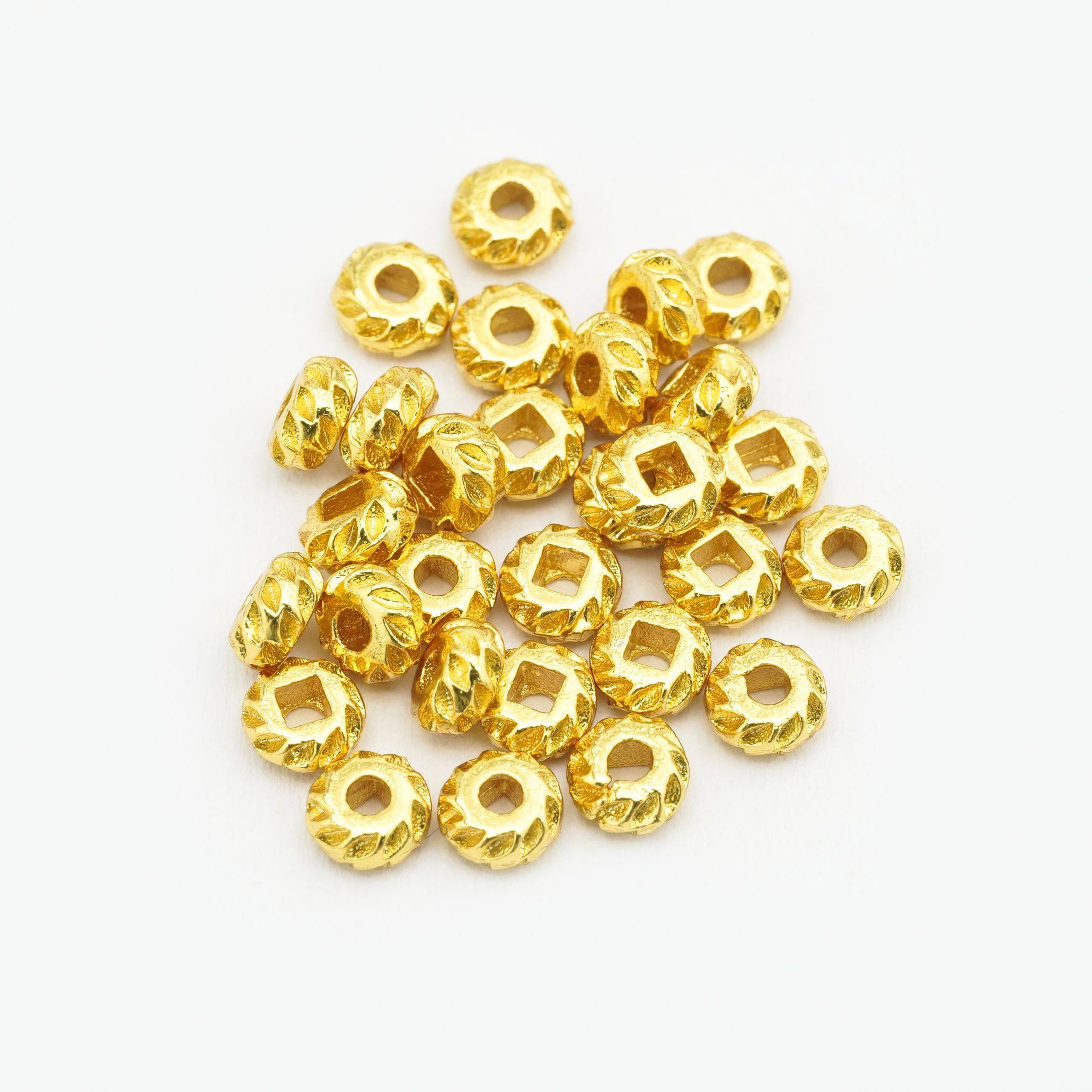 【店铺专属】18k金平边圆珠DIY手链配件(约4mm) 不脱模【WT0285】,珠宝/钻石/翡翠,其他,淘宝优惠券,粉丝福利购,淘宝优惠卷