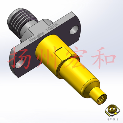 1030射 A频测试头Ipex高频针3.0凹杯针 RF探针U.FL碗头Wi-Fi7天线