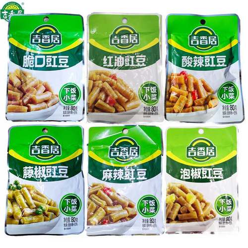 吉香居豇豆开味下饭四川眉山泡菜