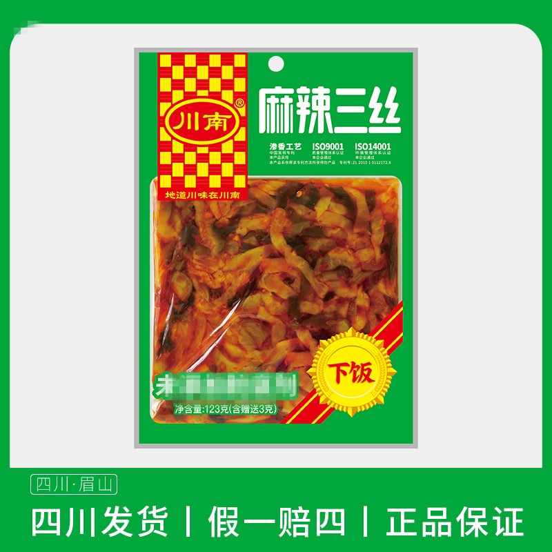 川南123g麻辣三丝下饭菜