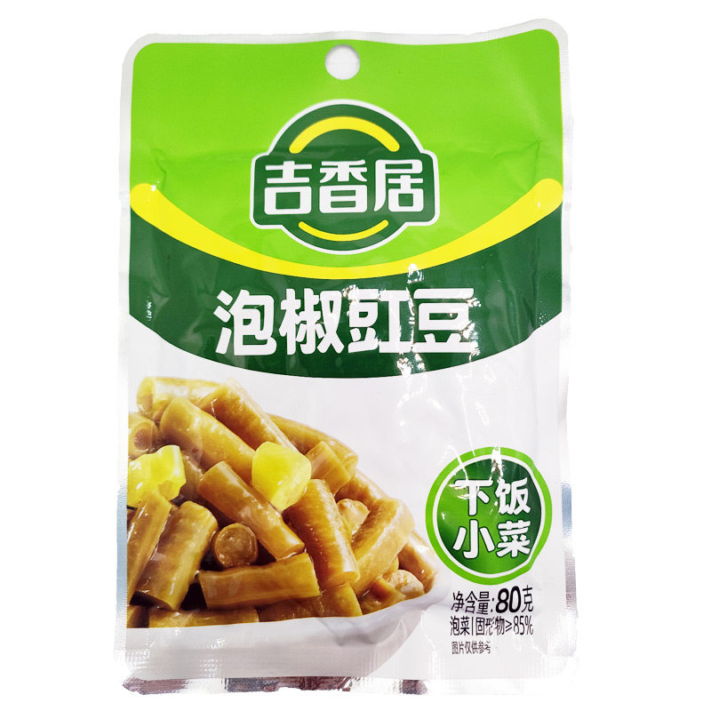 吉香居80g泡椒豇豆下饭菜