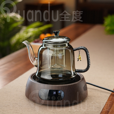 玻璃煮茶壶2025新款烧水壶泡茶家用提梁壶围炉耐高温电陶炉可明火