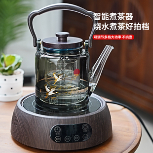 围炉家用提梁壶耐高温明火电陶炉烧水壶套装 玻璃煮茶壶2025新款