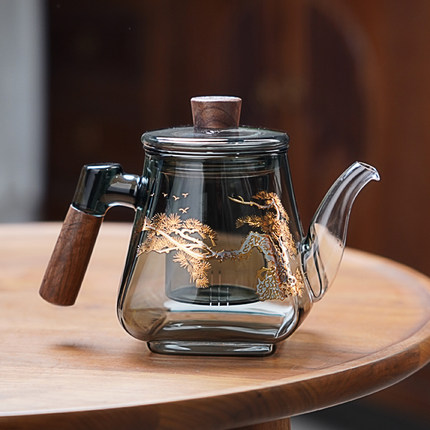 玻璃茶壶泡茶家用耐高温单壶过滤泡茶神器办公室泡花茶壶茶具套装