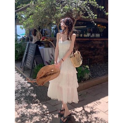 送裹胸A字裙纯欲风蕾丝