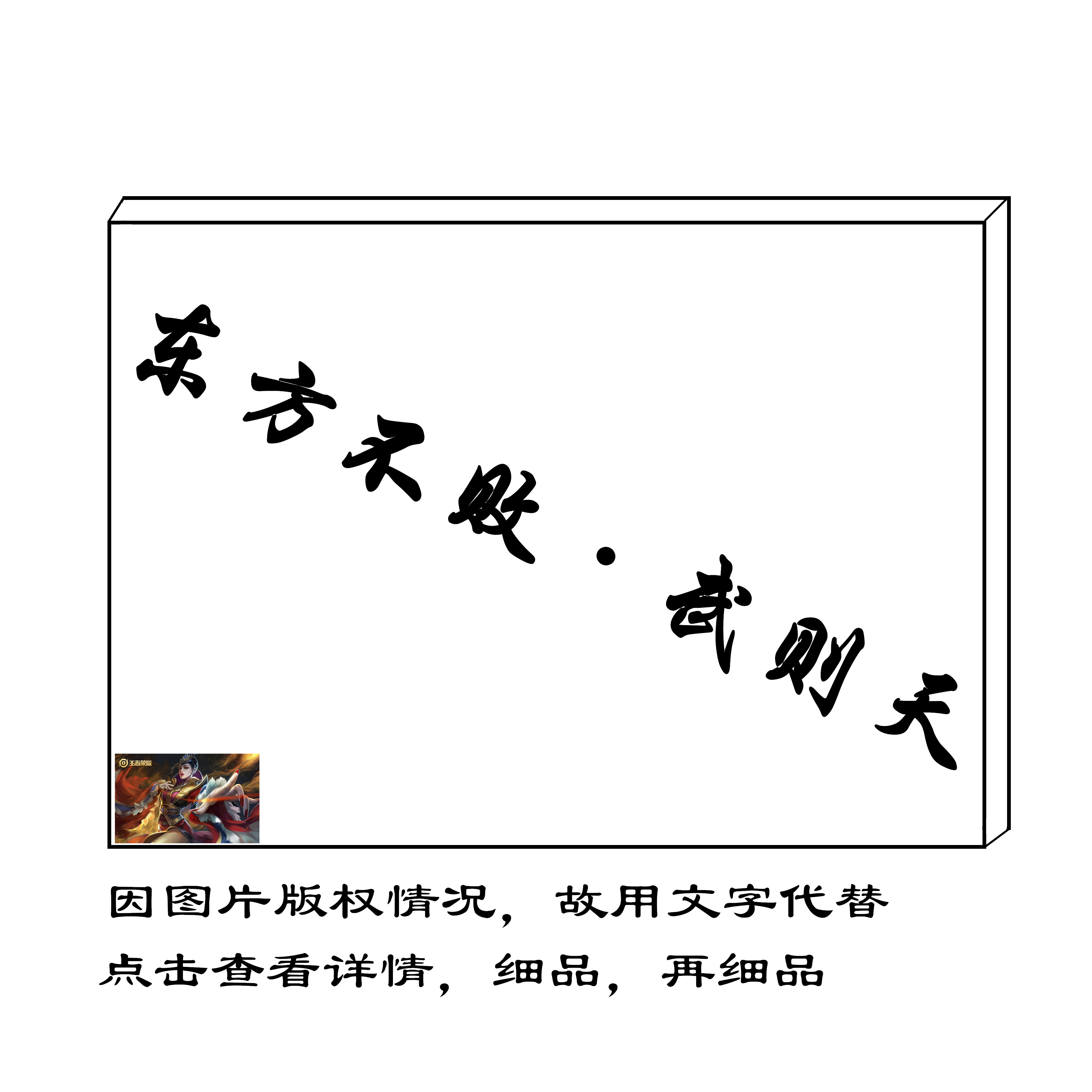 王者荣耀 东方不败武则天diy减压数字油画游戏填色角色人物室内画