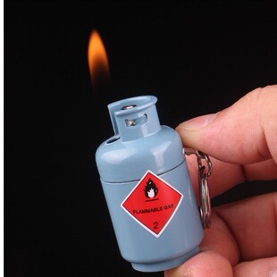 挂件打火机个性新款奇特奇形怪状整蛊煤气罐网红创意打火机送男友