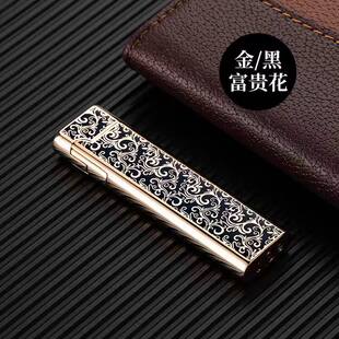 8015纤细长条充气打火机清漆砂轮斜火创意男女便携烟斗打火机礼品