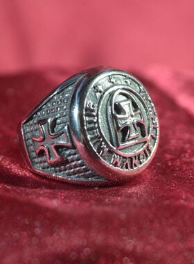 酒吧配饰钛钢戒指