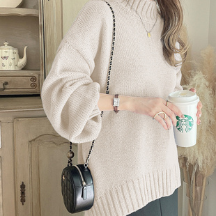 后开衩前后下摆罗纹针织上衣 包邮 代购 ze534 日本GRL官网正品