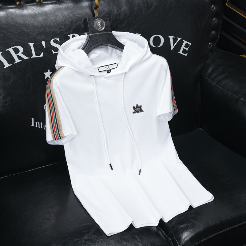 2026夏季新款高端品质丝光棉男士潮流短袖T恤QT6012AFD9929T-P85，男装T恤，阿丰达