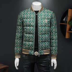 2026新款男士立领开衫时尚潮流羽绒服外套 QT6012AFD7801-P300图片
