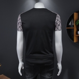 假模夏季新款高端品质丝光棉男士潮流短袖T恤QT3001AFD8075T-P70，商品下架区，钱塘6012(原3012)