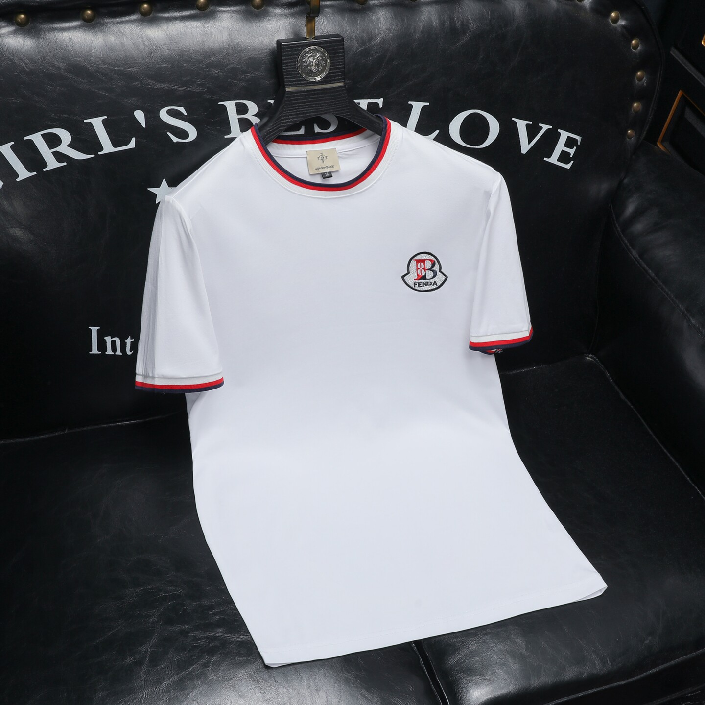 2026夏季新款品质丝光棉男潮流短袖T恤QT6012AFD2605T-P75，男装T恤，阿丰达