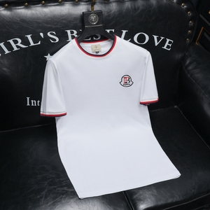 2026夏季新款品质丝光棉男潮流短袖T恤 QT6012AFD2605T-P75，男装T恤，阿丰达