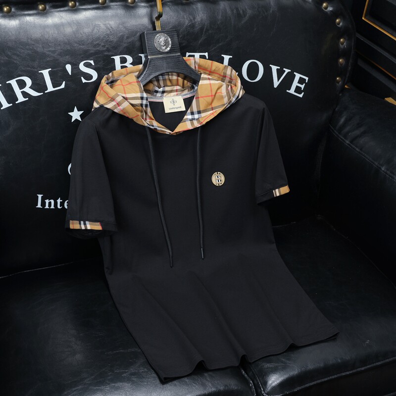 2026夏季新款高端品质丝光棉男士潮流短袖T恤QT6012AFD61004T-P80，男装T恤，阿丰达