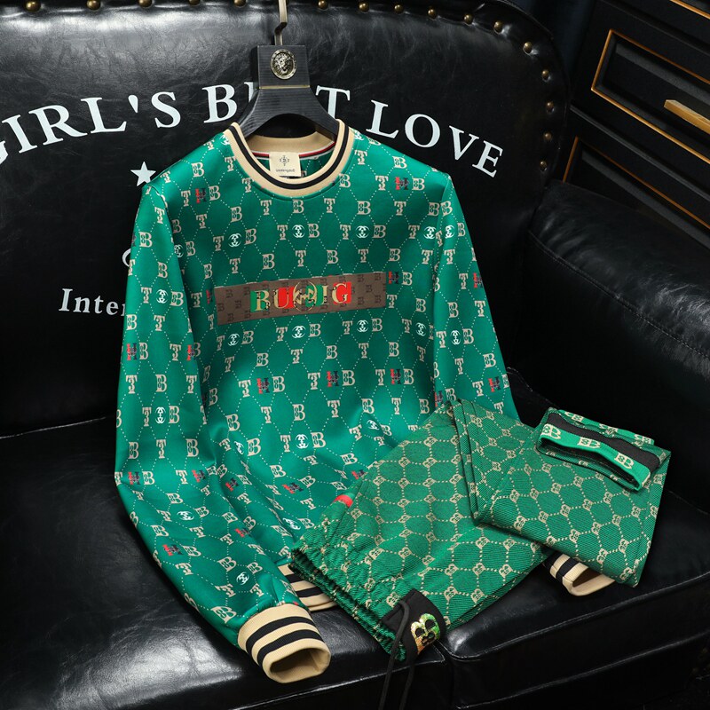 2023秋款潮男士长裤长袖休闲运动套装可单卖QT3012TZ3025P260，男装休闲套装，钱塘6012(原3012)