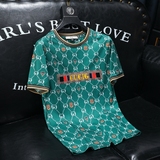 2024夏季新款高端品质丝光棉男士潮流短袖T恤QT6012AFD8377T-P70，男装T恤，钱塘6012(原3012)