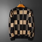 2025秋冬款新品男士圆领潮流针织衫打底毛衣QT3012AFD5820-P105，男装针织衫/毛衣，阿丰达