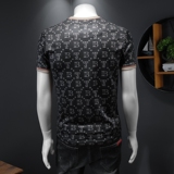 假模夏季新款高端品质丝光棉男士潮流短袖T恤QT3012AFD7011T-P70，男装T恤，钱塘6012(原3012)