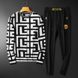 2026秋冬款男士长袖毛衣休闲裤运动套装可单卖QT3012TZ6603-P248，男装休闲套装，阿丰达