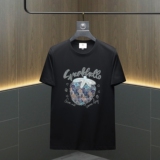 2026夏季新款品质丝光棉男潮流短袖T恤QT6012AFD2642T-P75，男装T恤，阿丰达