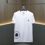 2026夏季新款品质丝光棉男潮流短袖T恤QT6012AFD2617T-P75，男装T恤，阿丰达