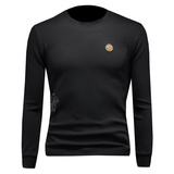 2025假模四季款男士圆领潮流刺绣时尚卫衣QT6012AFD9320Y-P125，男装卫衣，阿丰达