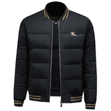 2026新款男士立领开衫时尚潮流羽绒服外套QT6012AFD7800-P300，男装羽绒服，阿丰达